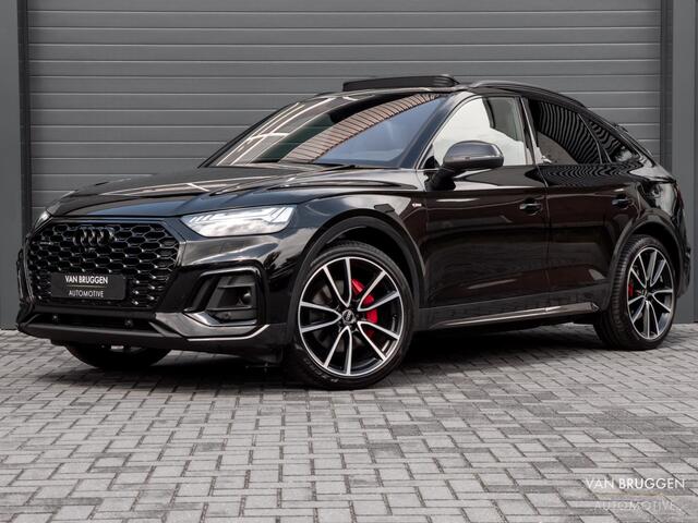 Audi Q5 Sportback 55 TFSI e S-Line Pano Lucht Trekh Carbon B&O 360 HUD Sfeer 21" BTW ACC