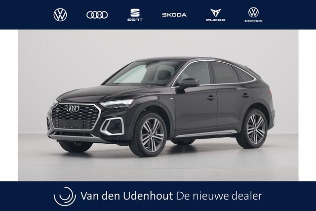 Audi Q5 Sportback 50 TFSI e 300 pk S edition Adap. cruise, S-line, Navi, Stoelen electr. verst. 48