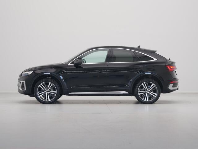 Audi Q5 Sportback 50 TFSI e 300 pk S edition Adap. cruise, S-line, Navi, Stoelen electr. verst. 48