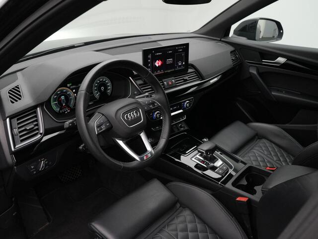 Audi Q5 Sportback 55 TFSI e 367 pk S-tronic S edition | Panoramadak | Trekhaak | Fijnnappa leder | Rondomzicht camera | Matrix LED