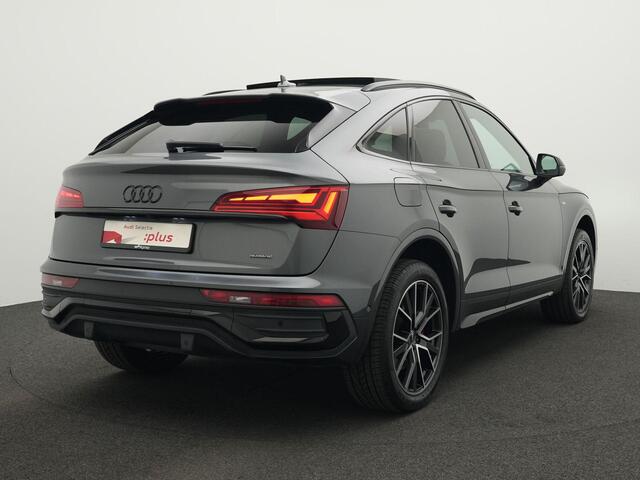 Audi Q5 Sportback 55 TFSI e 367 pk S-tronic S edition | Panoramadak | Trekhaak | Fijnnappa leder | Rondomzicht camera | Matrix LED