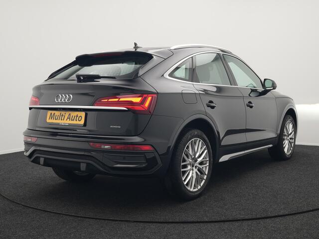 Audi Q5 Sportback 50 TFSI e S edition Plug In Hybrid 299pk Dealer O.H PHEV | Adaptive Cruise | Head Up | Bang & Olufsen | Alcantara Sportstoelen Memory | Keyless | 20"L.M | Camera | Sfeerverlichting |