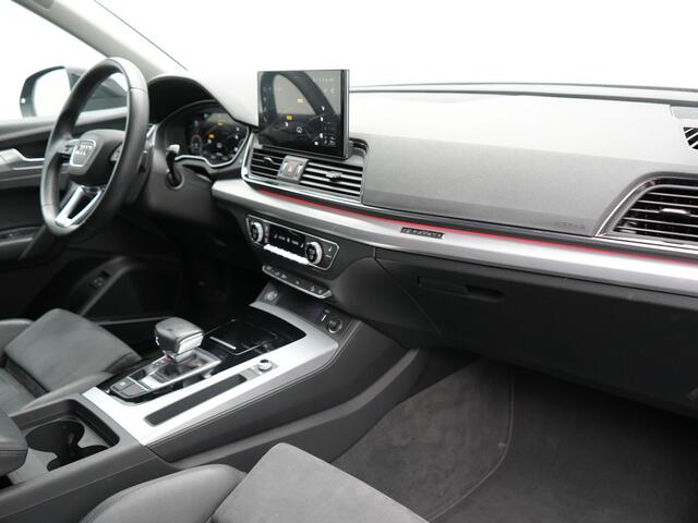 Audi Q5 Sportback 50 TFSI e S edition Plug In Hybrid 299pk Dealer O.H PHEV | Adaptive Cruise | Head Up | Bang & Olufsen | Alcantara Sportstoelen Memory | Keyless | 20"L.M | Camera | Sfeerverlichting |