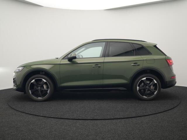 Audi Q5 50 TFSI e Advanced edition Plug In Hybrid 300pk Dealer O.H PHEV | Trekhaak Af Fabriek | Adaptive Cruise | Lederen Sportstoelen Verwarmd | Navigatie | Virtual | DAB | 21" L.M |
