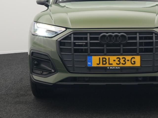 Audi Q5 50 TFSI e Advanced edition Plug In Hybrid 300pk Dealer O.H PHEV | Trekhaak Af Fabriek | Adaptive Cruise | Lederen Sportstoelen Verwarmd | Navigatie | Virtual | DAB | 21" L.M |