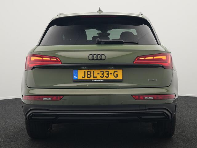 Audi Q5 50 TFSI e Advanced edition Plug In Hybrid 300pk Dealer O.H PHEV | Trekhaak Af Fabriek | Adaptive Cruise | Lederen Sportstoelen Verwarmd | Navigatie | Virtual | DAB | 21" L.M |