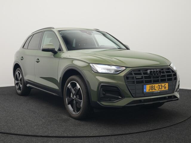 Audi Q5 50 TFSI e Advanced edition Plug In Hybrid 300pk Dealer O.H PHEV | Trekhaak Af Fabriek | Adaptive Cruise | Lederen Sportstoelen Verwarmd | Navigatie | Virtual | DAB | 21" L.M |