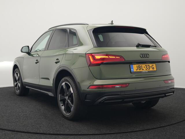 Audi Q5 50 TFSI e Advanced edition Plug In Hybrid 300pk Dealer O.H PHEV | Trekhaak Af Fabriek | Adaptive Cruise | Lederen Sportstoelen Verwarmd | Navigatie | Virtual | DAB | 21" L.M |
