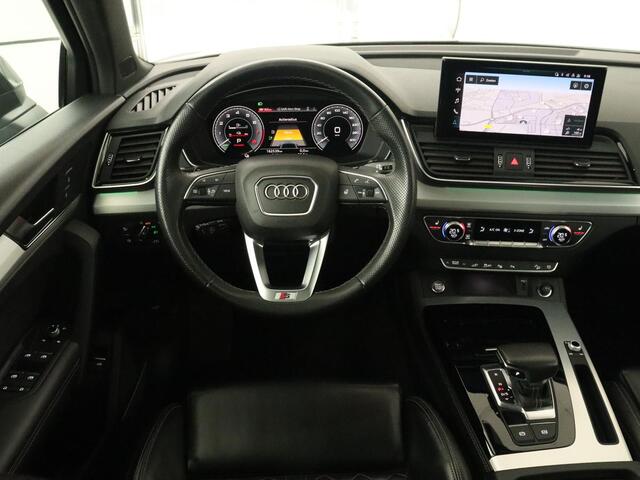 Audi Q5 55 TFSIe S edition | Panoramadak | 360 Camera | Massage | Adaptive cruise | Bang & Olufsen | Luchtvering | Head-Up | Achterbankverwarming | Carplay | Trekhaak | Stuurverwarming | Matrix LED | PHEV | Plug In