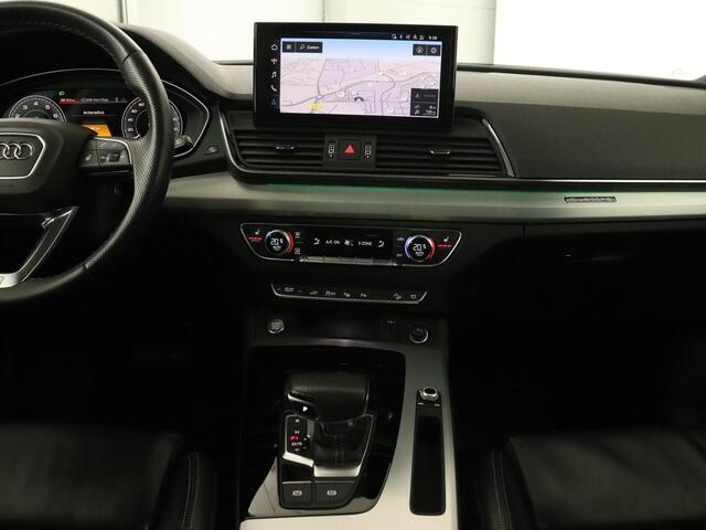 Audi Q5 55 TFSIe S edition | Panoramadak | 360 Camera | Massage | Adaptive cruise | Bang & Olufsen | Luchtvering | Head-Up | Achterbankverwarming | Carplay | Trekhaak | Stuurverwarming | Matrix LED | PHEV | Plug In