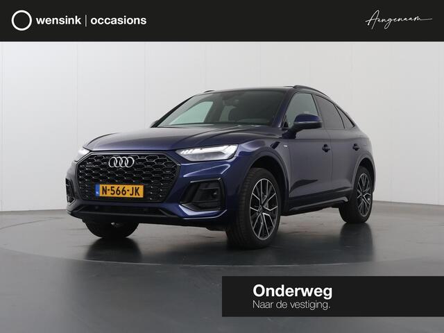 Audi Q5 Sportback 50 TFSI e S edition | Panoramadak | Live Cockpit | Sportstoelen | Camera | DAB | Apple CarPlay/Android Auto | Stoelverwarming | Adaptieve Cruise Control | Ele. kofferdeksel | Ele. wegklapbare Trekhaak |