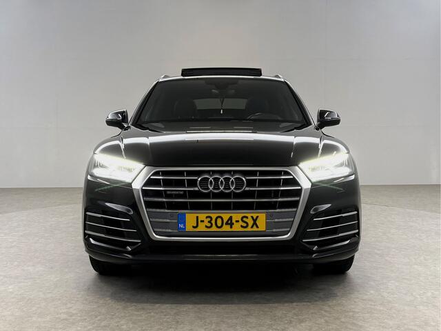 Audi Q5 50 TFSI e Quattro S-line | Pano | Luchtvering | Memory | Sfeerverl. | Trekh. | Carplay | Parkeersens. | Keyless | NAP