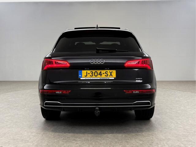 Audi Q5 50 TFSI e Quattro S-line | Pano | Luchtvering | Memory | Sfeerverl. | Trekh. | Carplay | Parkeersens. | Keyless | NAP