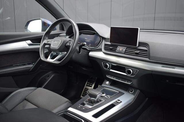 Audi Q5 2.0 TFSi 252pk Automaat Quattro S-Line LED | Panoramadak | Virtual | 2x S-Line | Leder/Alcantara | Luchtvering | Dealer Onderhouden!!