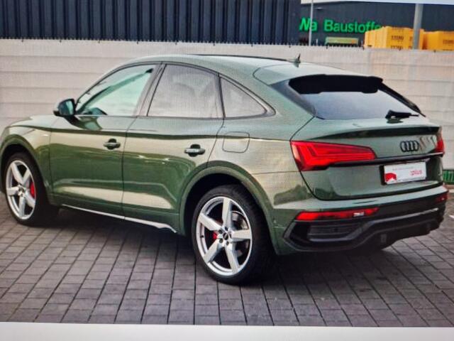Audi Q5 50 TFSIe 299pk S-Line Black Line Quattro Matrix Luchtvering Distrikt groen!