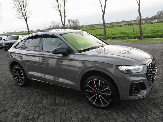 Audi Q5 Sportback 40TDI 204PK Quattro S-Line Pano B&O Matrix-LED Tr.haak Leder ACC Lane Ass 360-cam VOL!!