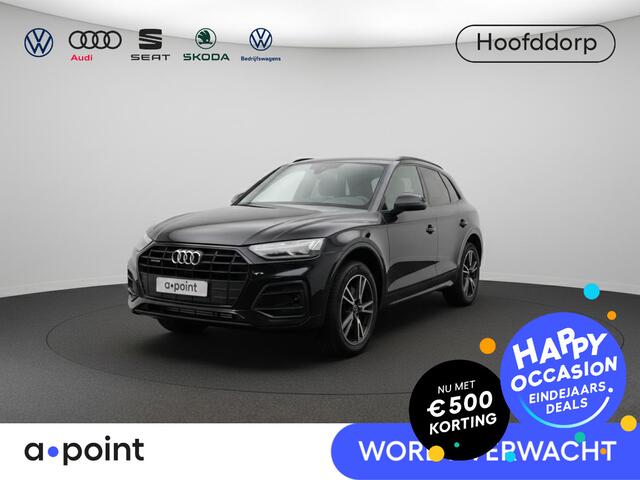 Audi Q5 50 TFSI e Advanced edition 299 pk S-tronic | Verlengde garantie | Navigatie | Trekhaak (wegklapbaar) | Parkeersensoren | Stoelverwarming v/a | S-line interieur |