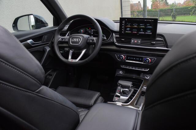 Audi Q5 50 TFSI e S-line Quattro / Leder met Ruitpatroon/ Panoramadak/ Trekhaak/ 21 inch
