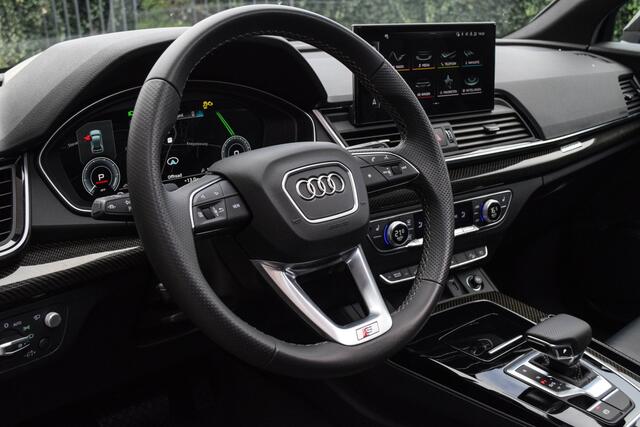Audi Q5 50 TFSI e S-line Quattro / Leder met Ruitpatroon/ Panoramadak/ Trekhaak/ 21 inch