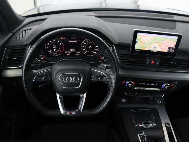 Audi Q5 55 TFSIe quattro S edition | Panoramadak | Carplay | Stoelverwarming | Trekhaak | Adaptive cruise | 20'' | Leder/Alcantara | Camera | Navigatie | DAB | Virtual Cockpit | Full LED | S Line | PHEV | Plug In