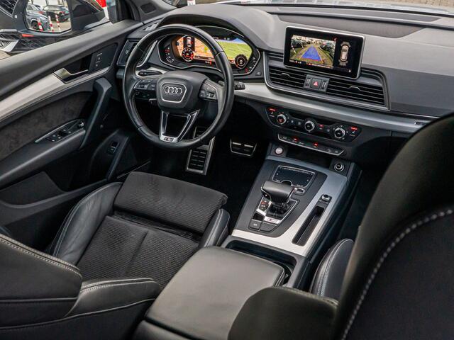 Audi Q5 3.0 TFSI SQ5 quattro Pro Line Plus B&O HUD 21 INCH BLACK OPTIC ELEK STOELEN TREKHAAK BOMVOL!!