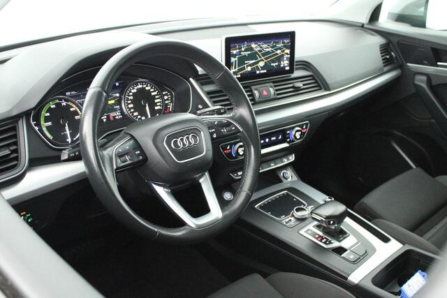 Audi Q5 50 TFSI e 299pk quattro S-Line Black Edition Luchtvering Trekhaak Massage Stoelverwarming Navigatie