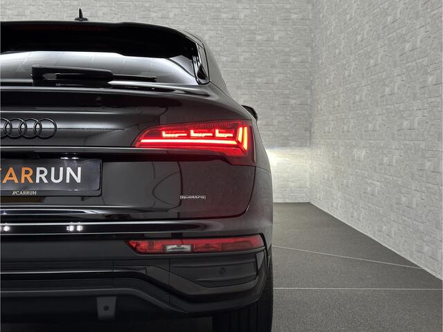 Audi Q5 Sportback 40 TFSI Benzine S-Line | ACC | Sfeerverlichting | Keyless-Entry | Matrix-LED | Virtual-Cockpit | Tour-Pakket | Black-Optic | Camera | Beker-Clima | 3-Zone Clima | Draadloos Laden | Zonwering | 6 mnd. BOVAG Garantie |