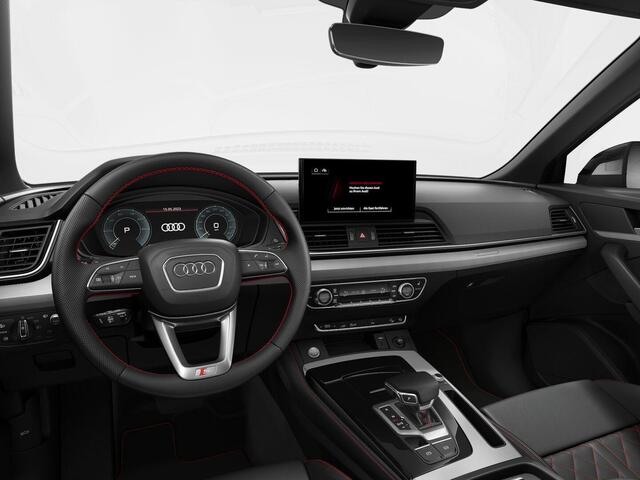 Audi Q5 Sportback 55 TFSI e S edition Competition | 367 PK | SoH 97% | Trekhaak | Head-up display | Matrix LED koplampen | S line interieur | Adaptive cruise control |