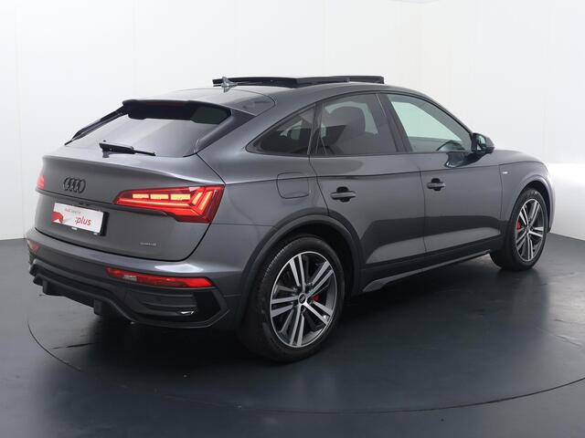 Audi Q5 Sportback 55 TFSI e S edition | 367 PK | Automaat | SoH 92% | Multifunctioneel stuurwiel | Adaptive Cruisecontrol | Stoelverwarming | Panoramadak |