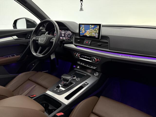 Audi Q5 2.0 TDI Quattro Design Pro Line Plus | S-Line | Luchtvering | Pano | Sfeer | B&O | Camera | Virtual | Carplay | Stoel/stuurverw.
