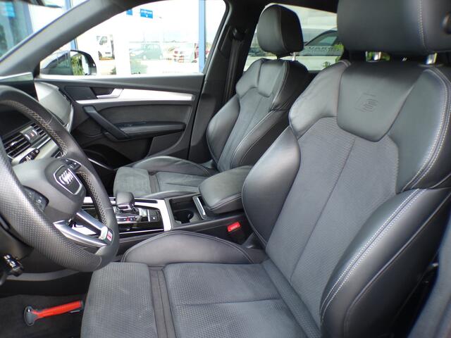 Audi Q5 55 TFSI e S edition Competition, Trekhaak / Luchtvering / Full LED / Sensoren + Camera / Carplay + Android Auto / Stoelverwarming / 20'' LMV