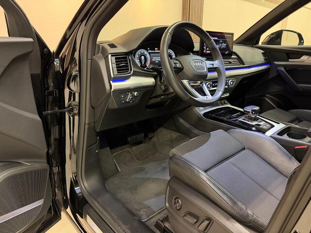 Audi Q5 Sportback 55 TFSI e S edition Competition Pano|B&O|360 Camera|Luchtvering|Trekhaak|Head Up|