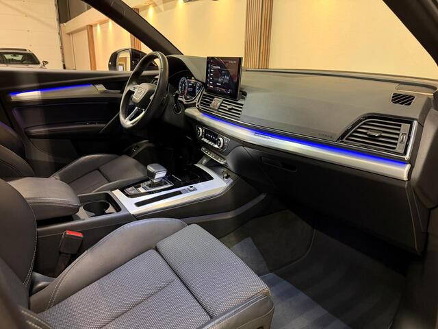 Audi Q5 Sportback 55 TFSI e S edition Competition Pano|B&O|360 Camera|Luchtvering|Trekhaak|Head Up|