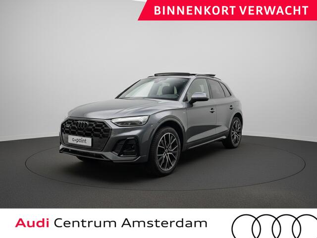 Audi Q5 50 TFSI e S edition 299 pk S-tronic | Navigatie | Panoramadak | Parkeersensoren | Achteruitrijcamera | Stoelverwarming |