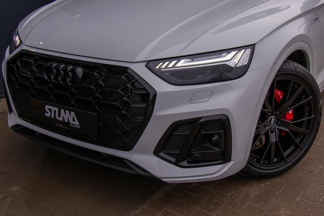 Audi Q5 50 TFSI e S edition | Competition | S-Line | Pano | Matrix LED | Luchtvering | 21 Inch Performance | Black Pack | Camera | Carplay | ACC | Dodehoek | HillHold | Sfeer | Leder | Lane Assist | Dealer Onderhouden | 1 Eigenaar | BTW | Garantie