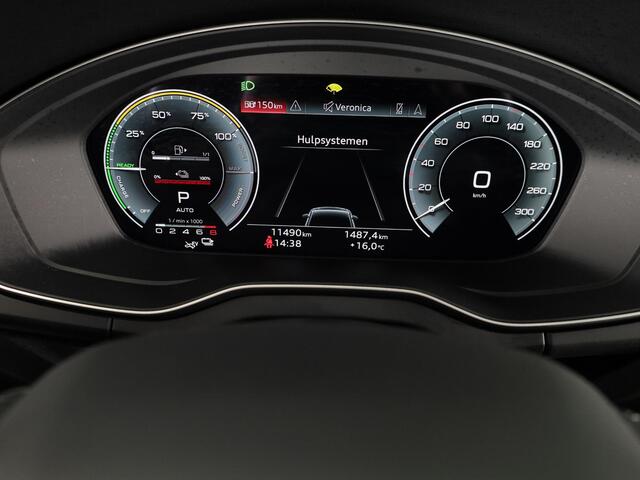 Audi Q5 50 TFSI e Advanced edition 299 pk S-tronic | Navigatie | Panoramadak | Parkeersensoren (Park assist) | Rondomzicht camera | Lederenbekleding | Stoelverwarming |