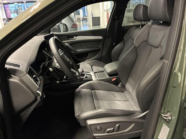 Audi Q5 55 TFSIe 367pk S-tronic Quattro Competition · Panoramadak · 360 Camera · Wegklapbare Trekhaak · Alarm · Dodehoeksensor · Matrix LED · 21'' Inch · Garantie t/m 24-06-2030 of 100.000km