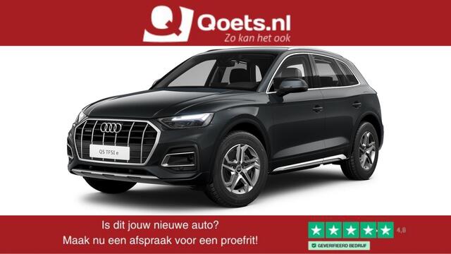 Audi Q5 50 TFSI e Advanced edition Akoestisch glas - Zonwering - Interieurvoorverwarming/ventilatie - Sportstoelen - Stoelverwarming - Comfort middenarmsteun vóór - Achteruitrijcamera - Lichtpakket -