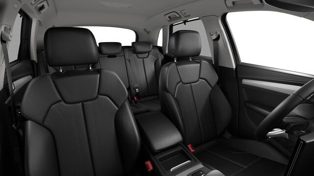 Audi Q5 50 TFSI e Advanced edition Akoestisch glas - Zonwering - Interieurvoorverwarming/ventilatie - Sportstoelen - Stoelverwarming - Comfort middenarmsteun vóór - Achteruitrijcamera - Lichtpakket -