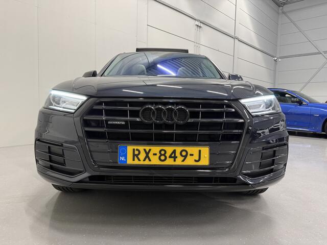 Audi Q5 2.0 TFSI quattro Sport PANO/TREKHAAK/LUCHTVERING/HEAD-UP/VOL-LEER/KEYLESS/CAMERA/STOEL+STUURVERW/BLACK-OPTIC/ELECTR.A.KLEP/VOLLEDIGE ONDERHOUDS HISTORIE