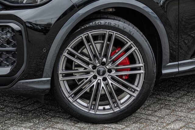 Audi Q5 2.0Tfsi e-hybrid 367Pk Aut. | Plug In Hybride | Quattro | S-Line | MMI Bijrijdersdisplay | Tech Plus | 360° Camera | Trekhaak | 21'' | Mythos Black