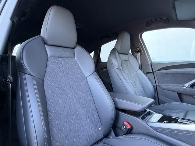 Audi Q5 Sportback 2.0 TFSI e-hybrid quattro S edition Competition / 367 Pk / Nieuw / MY 26 / Fabrieksgarantie t/m 02-2030 & 100.000km / Adaptieve Cruise / Dodehoek / Lederen Bekleding S & Alcantara / Elektr. Stoelen / Elektr. Achterklep / Clima / Audi Sport wiel