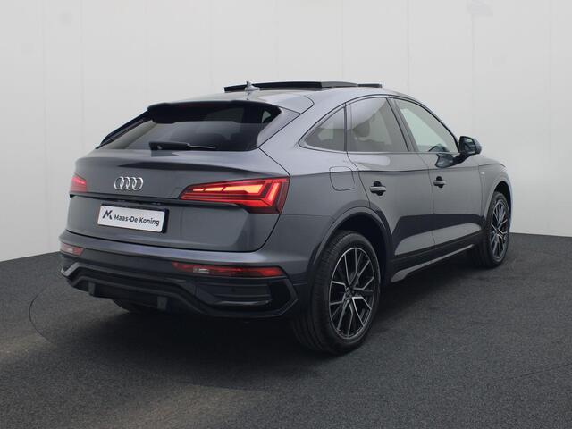 Audi Q5 Sportback 50TFSIe 220kW/299PK S Line · Panoramadak · Apple/Android Car Play · Camera + Parkeersensoren