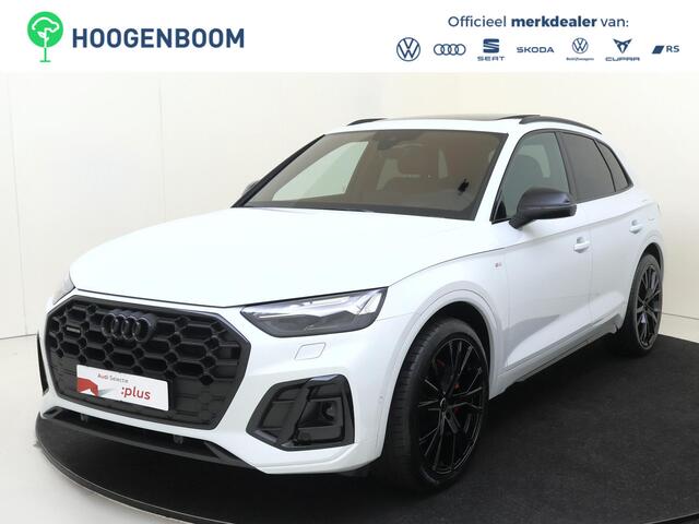 Audi Q5 50 TFSI e S edition Competition | Panoramadak | Trekhaak | Bang & Olufsen | Head-up display | Lederen bekleding 'Valcona' | 3-zone airco | Dodehoek detectie | Keyless | LED matrix verlichting |