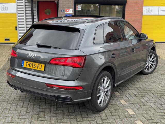 Audi Q5 50 TFSIe Quattro S-Line Pano Head-Up Leder Zwart Optiek 20"