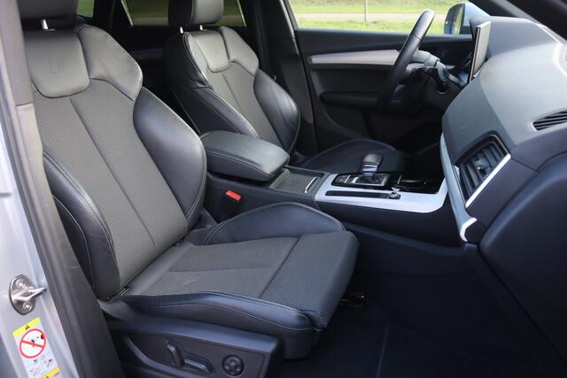 Audi Q5 50 TFSI e S-Line Optiek Matrix LED/Keyless/Leder/Camera/MMI+/Virtual Cockpit/ACC/Trekhaak wegkl.