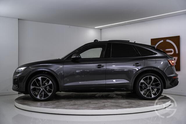 Audi Q5 Sportback 50 TFSI e S Edition 300PK | Pano | Luchtvering | Trekhaak | Leder Exclusive | Virtual | 12 MND Garantie