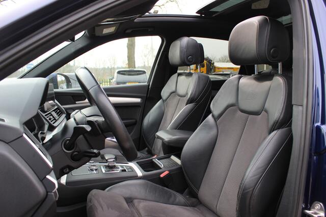 Audi Q5 2.0 TFSI quattro Launch Edition / Trekhaak / Panoramadak / 360Camera / Head-up / Keyless / B&O 3D / Standkachel / 20'' / Matrix LED / Elektr. stoelen / Stoelverwarming 4x / Dodehoek / DAB / ACC