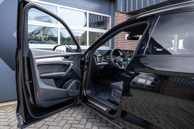 Audi Q5 55 TFSI e S edition | Luchtvering | Head-Up | B&O | Virtual | Memory | Massage | ACC | Trekhaak | 21 Inch |