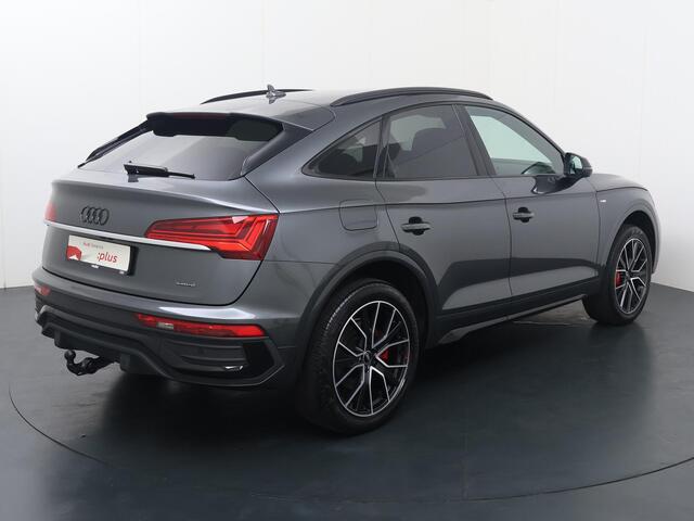 Audi Q5 Sportback 55 TFSI e S edition Competition | 367 PK | SoH 97% | Trekhaak | Head-up display | Matrix LED koplampen | S line interieur | Adaptive cruise control |